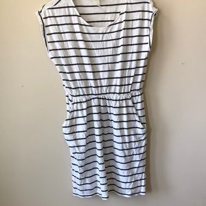 H & M basic stripe dress.
